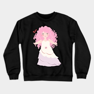 SU Rose Quartz Lineless Art Crewneck Sweatshirt